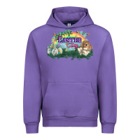 Tulip Happy Easter Day rainbow Urban Hoodie - HowdyJamesFarm