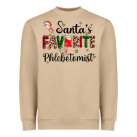 Mushroom santas favourite phlebotomist Heavyweight Sweatshirt - AdoDesignShop