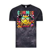 Cloud Black summer babe Vintage Tee - JahusDesignShop