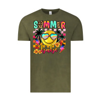 Vintage Olive summer babe Vintage Tee - JahusDesignShop