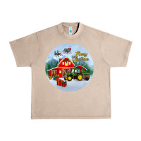French Oak merry christmas small town christmas ornament Urban Heavy Tee - BundleAndBundleShop