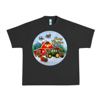 Pigment Black merry christmas small town christmas ornament Urban Heavy Tee - BundleAndBundleShop