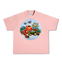 Salmon merry christmas small town christmas ornament Urban Heavy Tee - BundleAndBundleShop