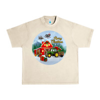 Sandshell merry christmas small town christmas ornament Urban Heavy Tee - BundleAndBundleShop