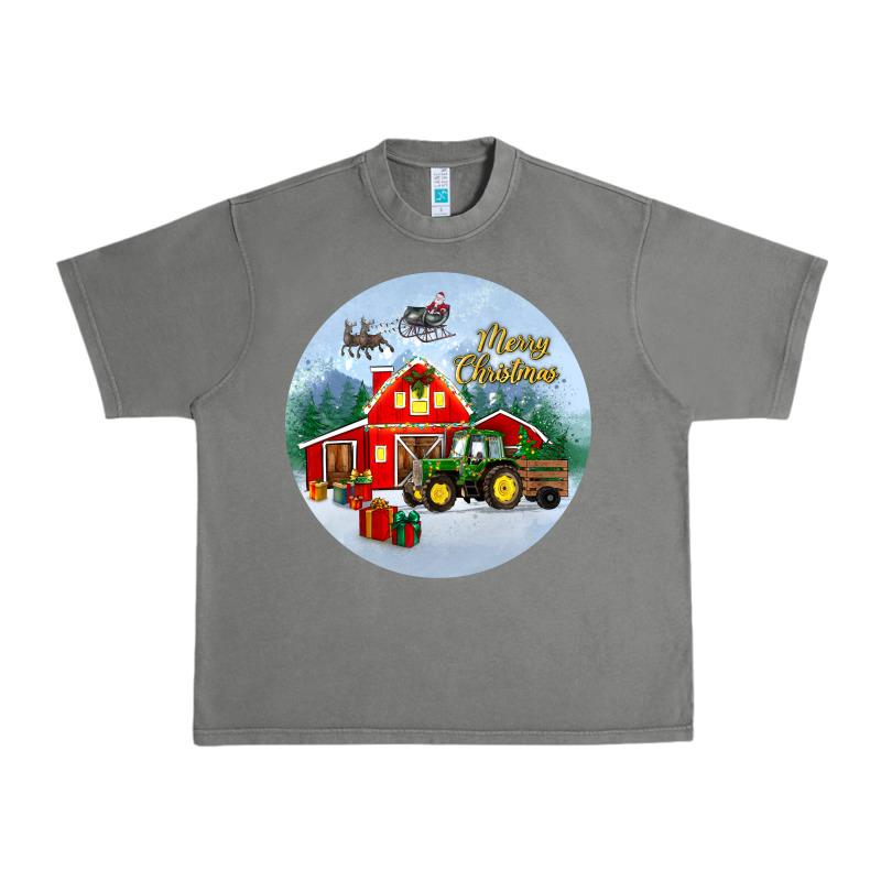 Merry Christmas Small Town Christmas Ornament Urban Heavy Tee by BundleAndBundleShop | Teevron