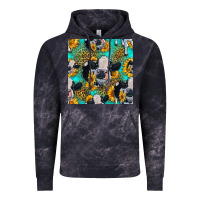 Cloud Black holstein cow seamless pattern Vintage Hoodie - HRA Design Shop