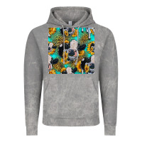 Cloud Rock holstein cow seamless pattern Vintage Hoodie - HRA Design Shop