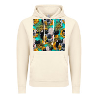 Vintage Artic holstein cow seamless pattern Vintage Hoodie - HRA Design Shop