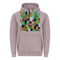 Vintage Zinc holstein cow seamless pattern Vintage Hoodie - HRA Design Shop