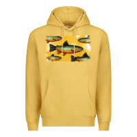 Antique Gold Colorado Greenback Cutthroat Trout Fish Premium Hoodie - Bettercallsaul