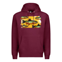 Burgundy Colorado Greenback Cutthroat Trout Fish Premium Hoodie - Bettercallsaul