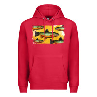 Cardinal Colorado Greenback Cutthroat Trout Fish Premium Hoodie - Bettercallsaul