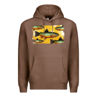 Chestnut Colorado Greenback Cutthroat Trout Fish Premium Hoodie - Bettercallsaul