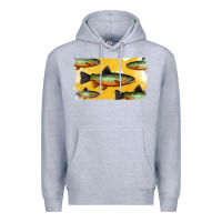 Heather Grey Colorado Greenback Cutthroat Trout Fish Premium Hoodie - Bettercallsaul