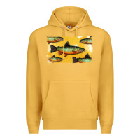 Mustard Colorado Greenback Cutthroat Trout Fish Premium Hoodie - Bettercallsaul
