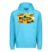 Ocean Blue Colorado Greenback Cutthroat Trout Fish Premium Hoodie - Bettercallsaul