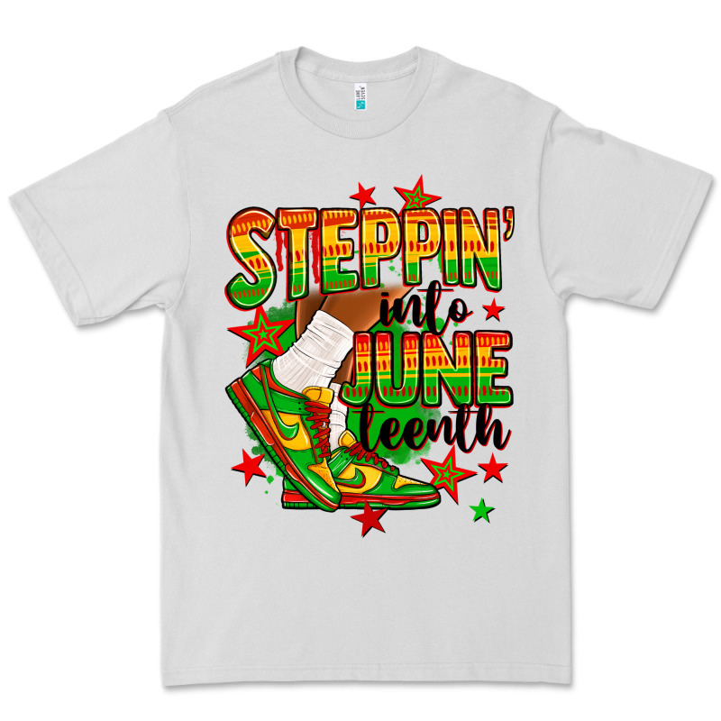 Steppin' Into Juneteenth Premium Tee by RanaPortraitStore | Teevron
