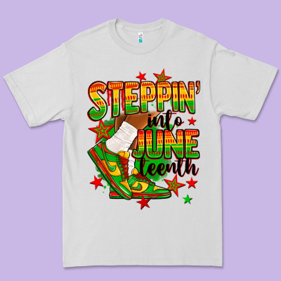 Premium Tee Steppin' into Juneteenth