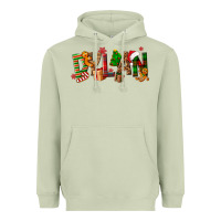 Matcha Personalized Christmas Themed Heavyweight Hoodie - NancyCooperArtShop