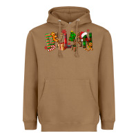 Toasted Coconut Personalized Christmas Themed Heavyweight Hoodie - NancyCooperArtShop