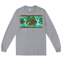 Heather Grey western hearts autism cup Long Sleeve Tee - Artiststas