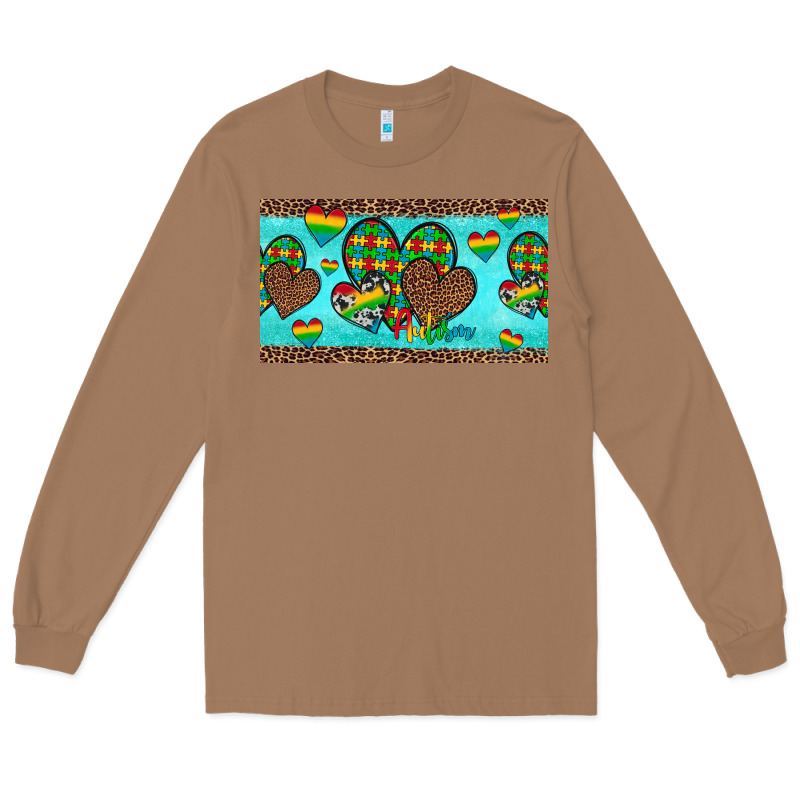Western Hearts Autism Cup Long Sleeve Tee by Artiststas | Teevron