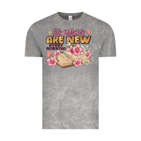 Cloud Rock his mercies are new every morning lamentations 3 2 Vintage Tee - JahusDesignShop