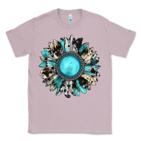Lilac western sunflower gemstone Classic Tee - JahusDesignShop