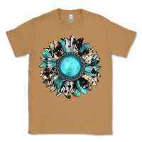 Toasted Coconut western sunflower gemstone Classic Tee - JahusDesignShop