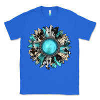 True Royal western sunflower gemstone Classic Tee - JahusDesignShop