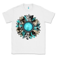 White western sunflower gemstone Classic Tee - JahusDesignShop