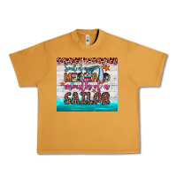 Peanut Butter soul of a mermaid mouth of a sailor Urban Heavy Tee - JahusDesignShop