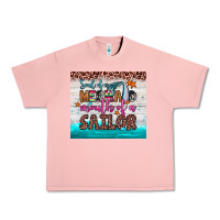 Salmon soul of a mermaid mouth of a sailor Urban Heavy Tee - JahusDesignShop