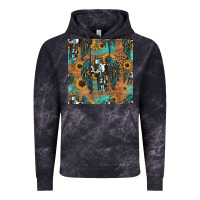 Cloud Black faith cross seamless pattern Vintage Hoodie - HRA Design Shop