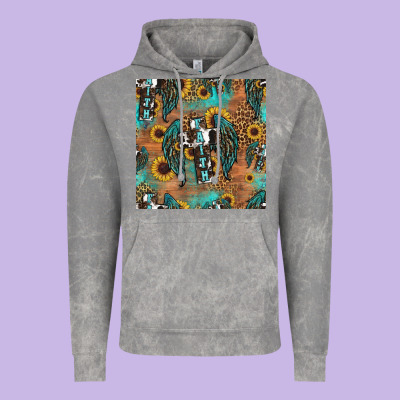 Faith Cross Seamless Pattern Vintage Hoodie Designed By Hra Design Shop