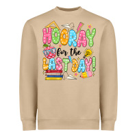 Mushroom hooray for the last day black Heavyweight Sweatshirt - JahusDesignShop