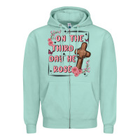 Seafoam on the third day  he rose Zipper Hoodie - MaliasSmallBusiness