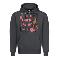 Smoke on the third day  he rose Zipper Hoodie - MaliasSmallBusiness