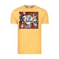 Vintage Mustard have the day you deserve skull and rose Vintage Tee - JahusDesignShop
