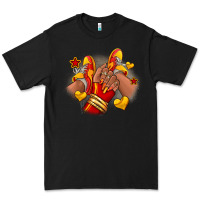 Black Softball afro girl sneakers Premium Tee - RanaPortraitStore