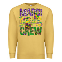 Antique Gold Mardi Gras crew Premium Sweatshirt - BundleAndBundleShop