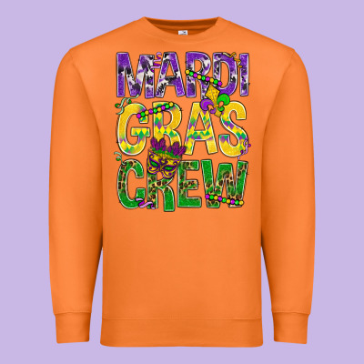 Mardi Gras Crew Premium Sweatshirt Designed By Bundleandbundleshop