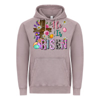 Vintage Zinc he is risen easter Vintage Hoodie - Neo Western