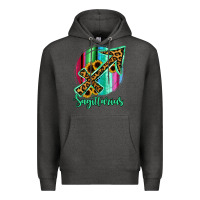 Charcoal Heather Sagittarrius Sign of Zodiac Premium Hoodie - Bettercallsaul