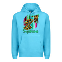 Ocean Blue Sagittarrius Sign of Zodiac Premium Hoodie - Bettercallsaul