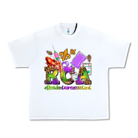 White mardi gras rca resident care assistant Urban Heavy Tee - AdoDesignShop
