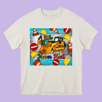 A Little Dirt Never Hurt Tumbler Heavy Core Tee Designed By Artiststas