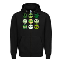 Black funny st patrick's day Zipper Hoodie - MaliasSmallBusiness