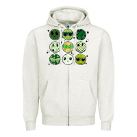 Oatmeal Heather funny st patrick's day Zipper Hoodie - MaliasSmallBusiness