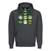 Smoke funny st patrick's day Zipper Hoodie - MaliasSmallBusiness